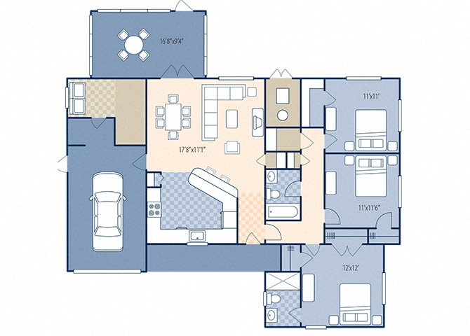 Capehart 3x2 1281 reserved